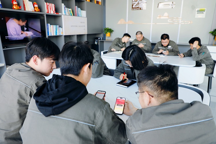 燃气发电滁州公司在开展知识测试